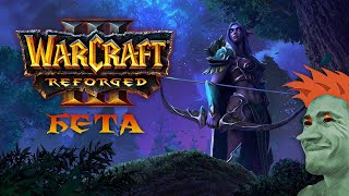 ⚔️ Warcraft 3: Reforged Beta Ночные Эльфы. Стрим Мудрого Тролля №3