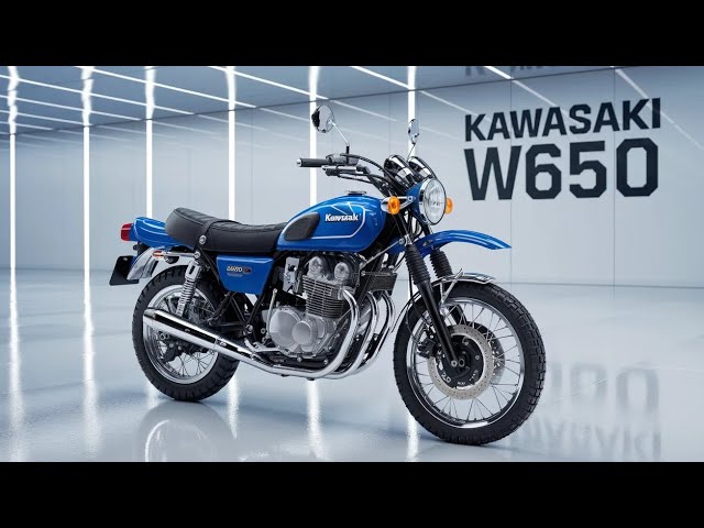 Finally Launched! 2026 Kawasaki W650 Is the Retro Legend We've