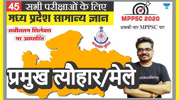 मध्य प्रदेश सामान्य ज्ञान 45 l MPPSC | MP PATWARI | MP GOVT EXAM | MPGK Tricks l Dinesh Thakur