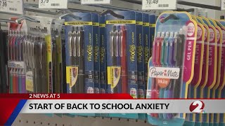 5 on 2: Start of 'Back to School' anxiety