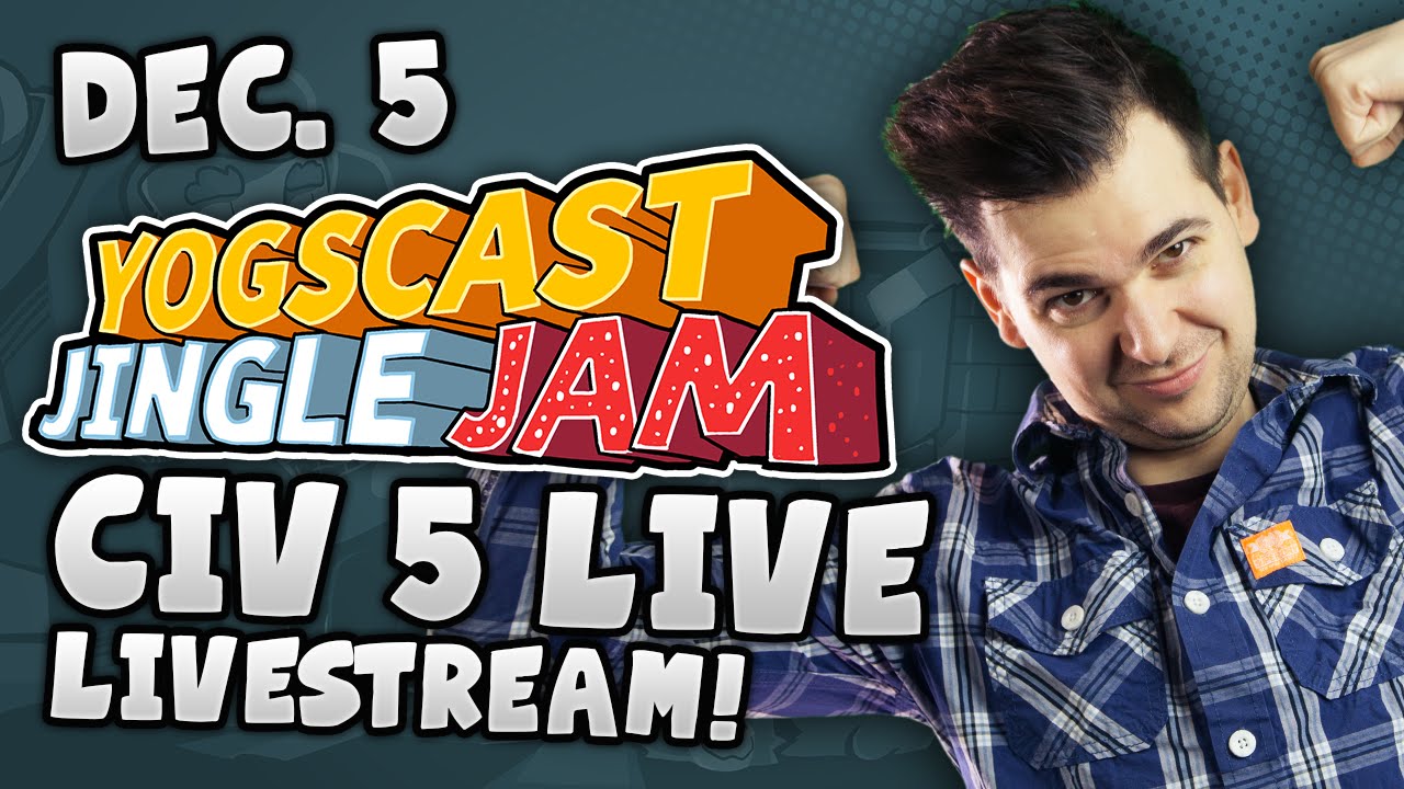 Civ 5 - Jingle Jam Stream - 5 Dec 2014