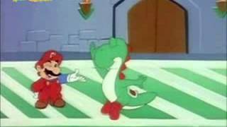 Yoshi enjoys waffles