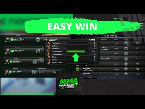 MMA Manager 2 : Ultimates Fight / Best Fighter/Easy Win