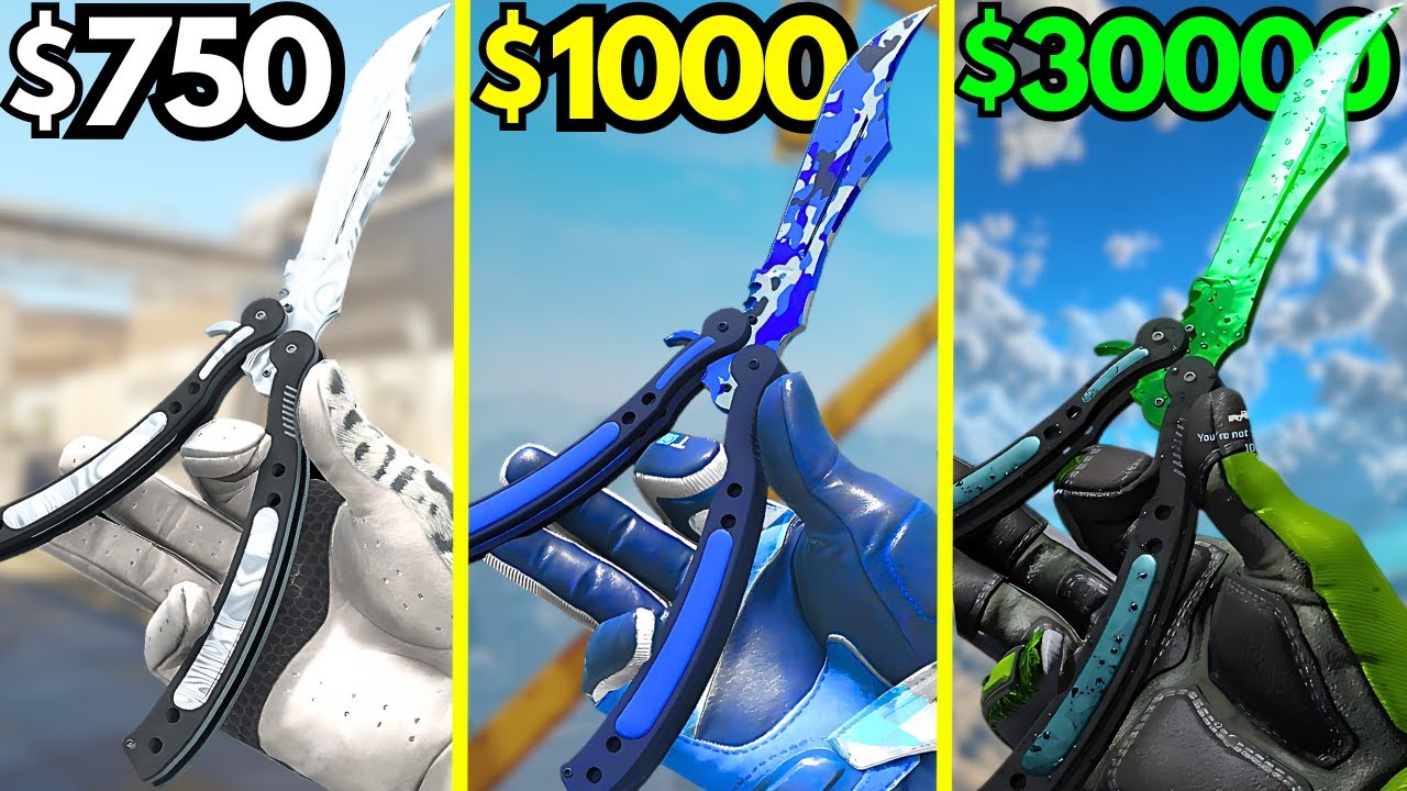 The BEST BUTTERFLY KNIFE & GLOVE COMBOS for Every Budget (CS2 KNIFE ...