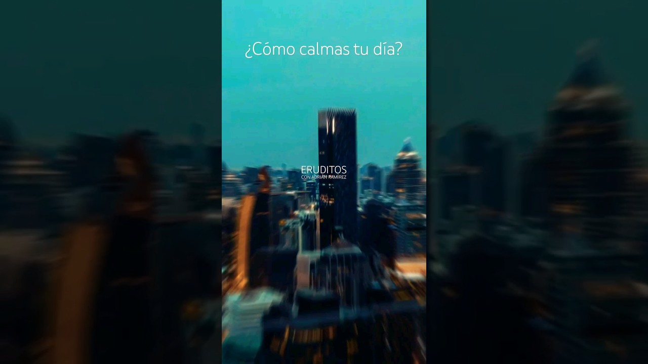 Cómo calmas tu día | UN POETA EN EL GYM 13 | ERUDITOS CON ADRIÁN RAMÍREZ 