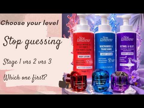 New Experience Lotion l Face Cream Review l Choose Your Level: Stage 1 l 2 l 3 Skincare Breakdown