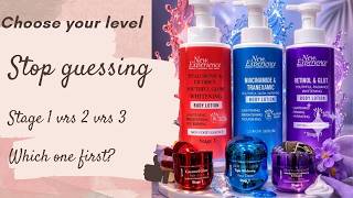 New Experience Lotion l Face Cream Review l Choose Your Level: Stage 1 l 2 l 3 Skincare Breakdown