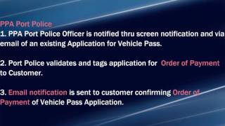 Epms Vehicle Pass Application