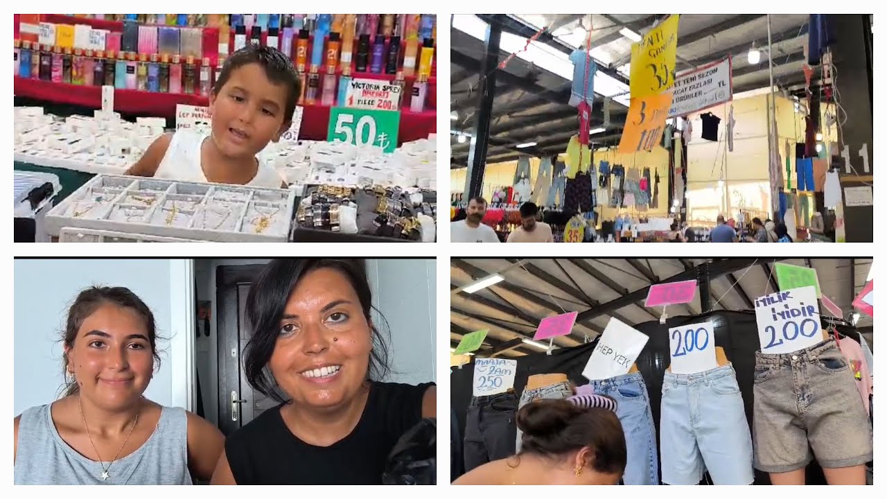 BAKIRKÖY SOSYETE PAZARINA GİTTİK-DENEMELİ PAZAR ALIŞVERİŞİ-PAZARDA TEZGAHTARLIK YAPTI