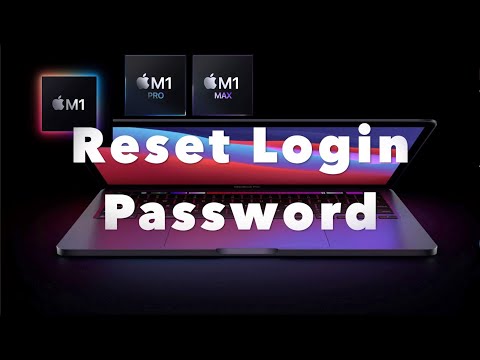 How to Reset Apple M1 login Password NEW