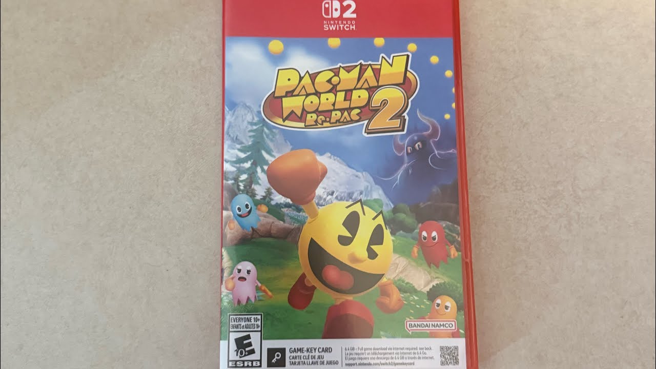 Unboxing PAC-MAN WORLD 2 Re-PAC - Nintendo Switch - YouTube