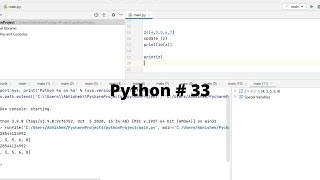 Python # 33 Functions In Python Part-4
