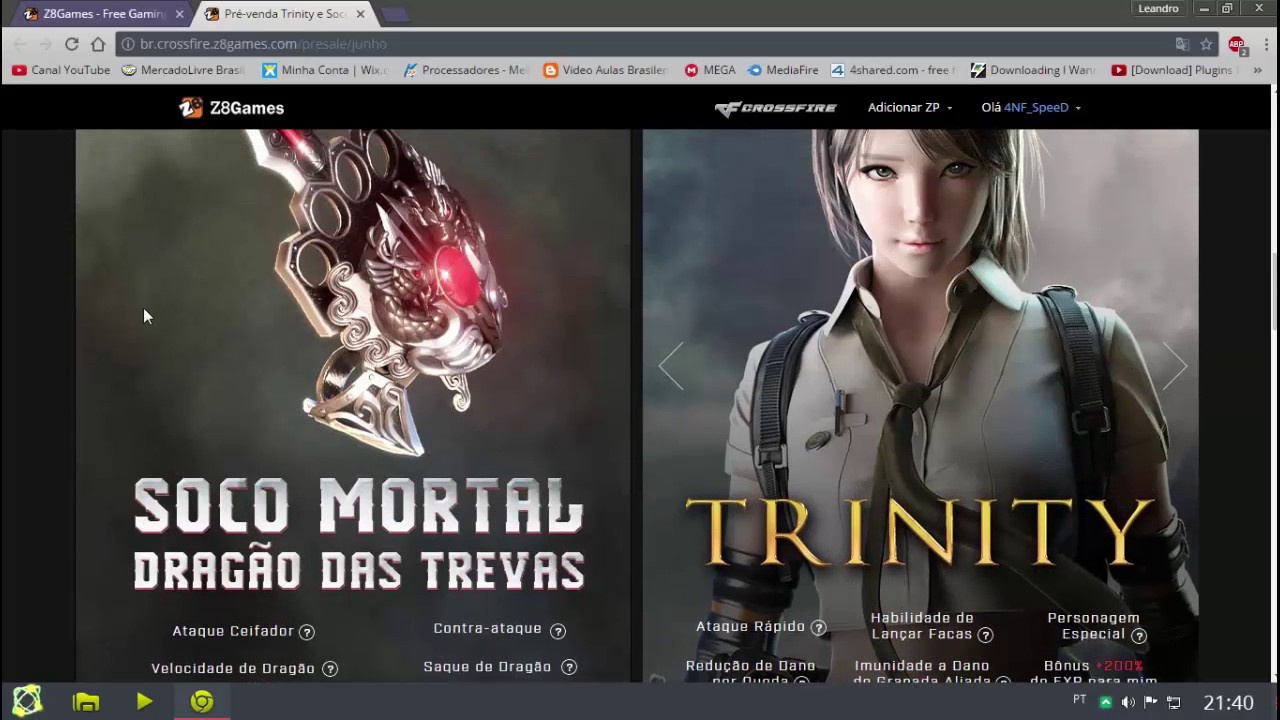 ADQUIRINDO SOCO MORTAL +TRINITY | O QUE ACHEI? [CrossFire AL] - YouTube