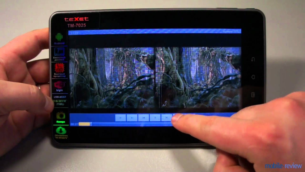 Обзор планшета teXet TM-7025