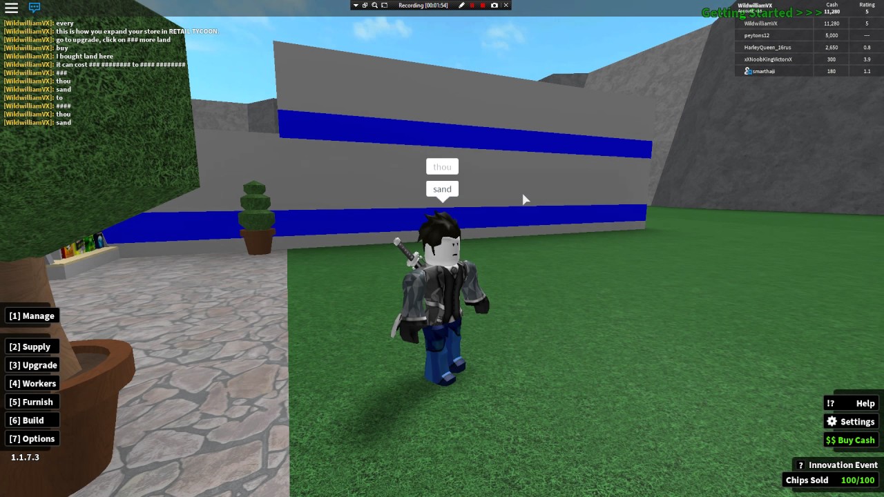 Roblox How To Expand Your Shop In Retail Tycoon Youtube - found in retail tycoon a roblox game sbubby