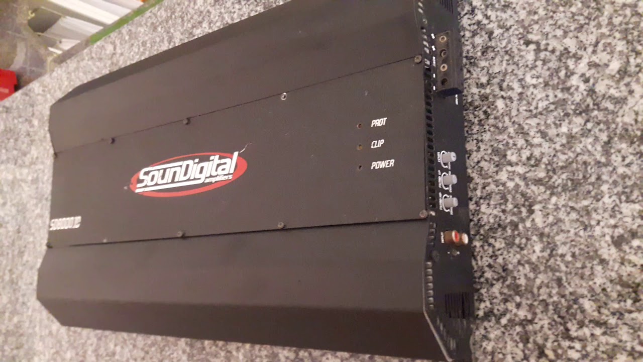 SOUNDIGITAL 8000.1D NO COMANDO DOS GRAVES