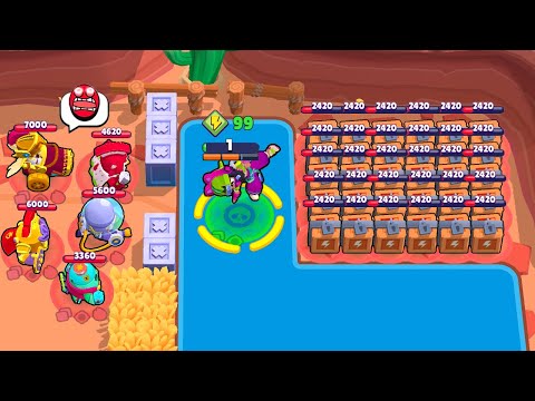 100% Lucky Mina vs Unlucky!! Brawl Stars 2025 Funny Moments & Fails & Wins & Glitches #1485