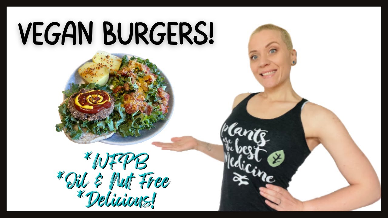 Simple Black Bean Burger Recipe Vegan / Whole Food Plant-Based Black Bean Burger Recipe