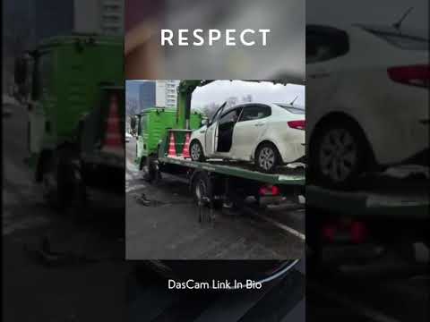 Russian man refused to get towed LOL 😂😂😂😂😂