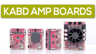 KABD Amplifier Boards with DSP and Bluetooth 5.0