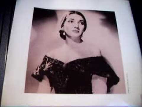 Maria Callas - "Ebben ? ne andrò lontana" - La Wally