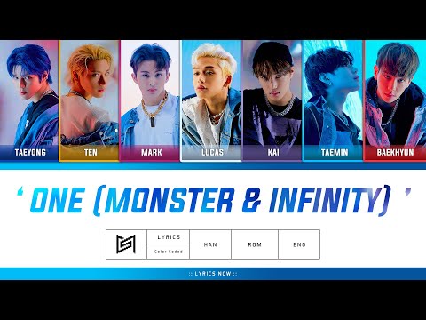 Super M - 'One (Monster & Infinity)' - Color Coded Lyrics HAN/ROM/ENG/가사