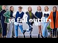 30 FALL OUTFIT IDEAS | easy and casual fall 2020 outfits + styling fall trends