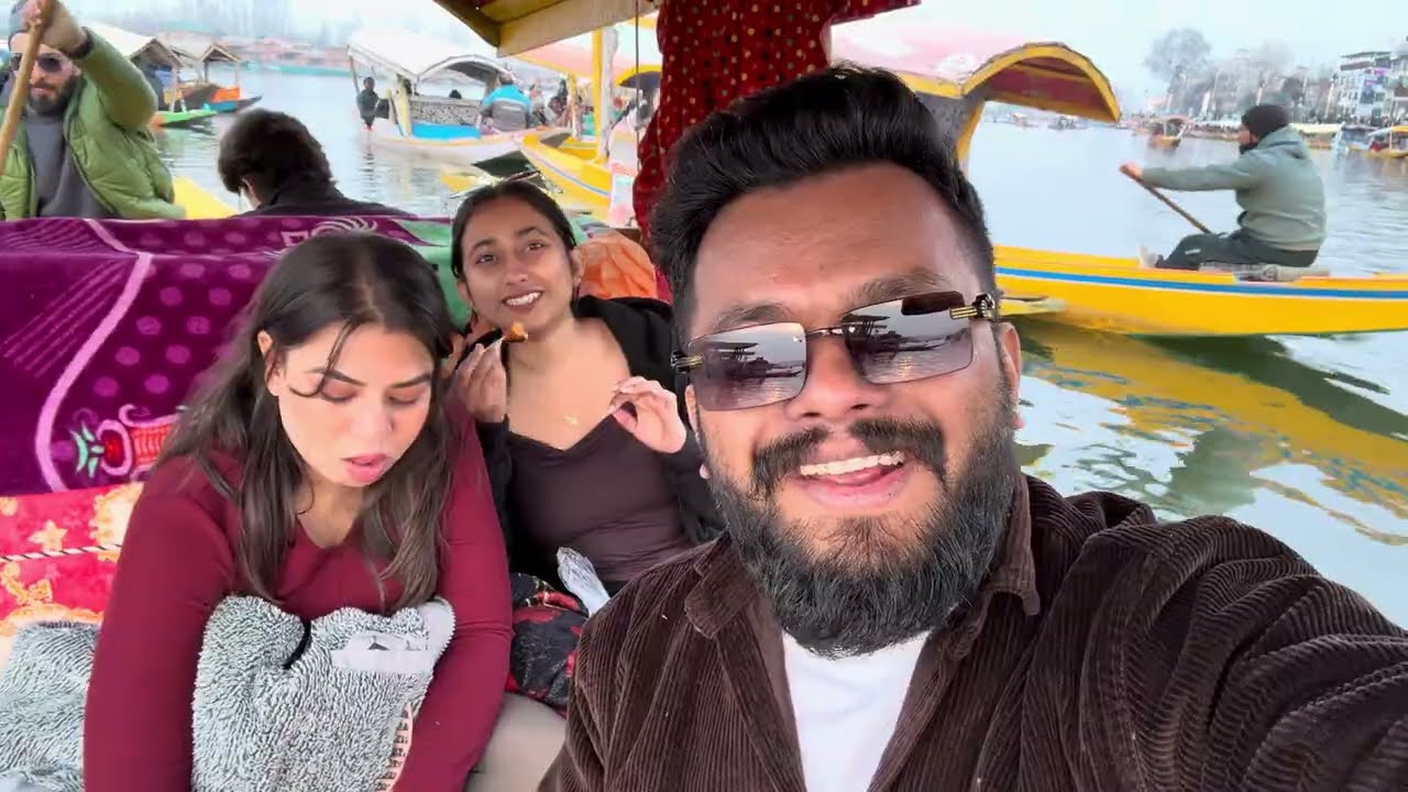 Shikara Ride Vlog Day - 5 Kashmir Trip Day -5 