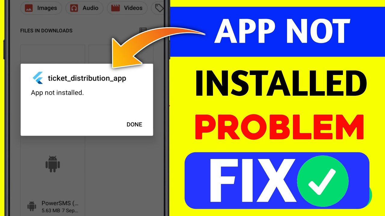 app not installed fix | app not installed problem | how to fix app not ...