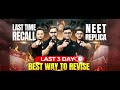 NEET Replica + Last Time Recall | Last 3 day Best Way to Revise | Sankalp NEET Vedantu