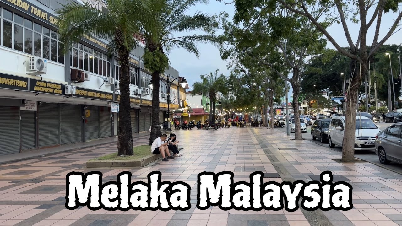 Walking Around Melaka Malaysia At Evening | Melaka Sentral 4K Walking Tour 🇲🇾
