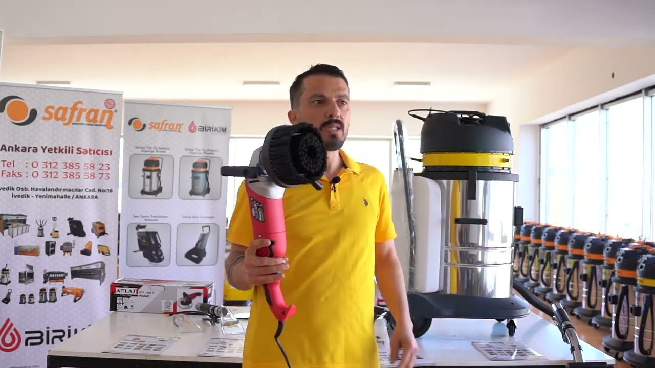 EDW 723 C Halı Ve Koltuk Yıkama Makinesi - YouTube