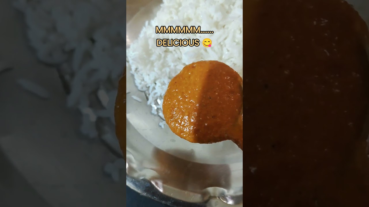 tomato,chutney with rice🤤😋 #coockingvideo#indianfood#youtubeshort#viral#recipe#trendingreel #foodcrz