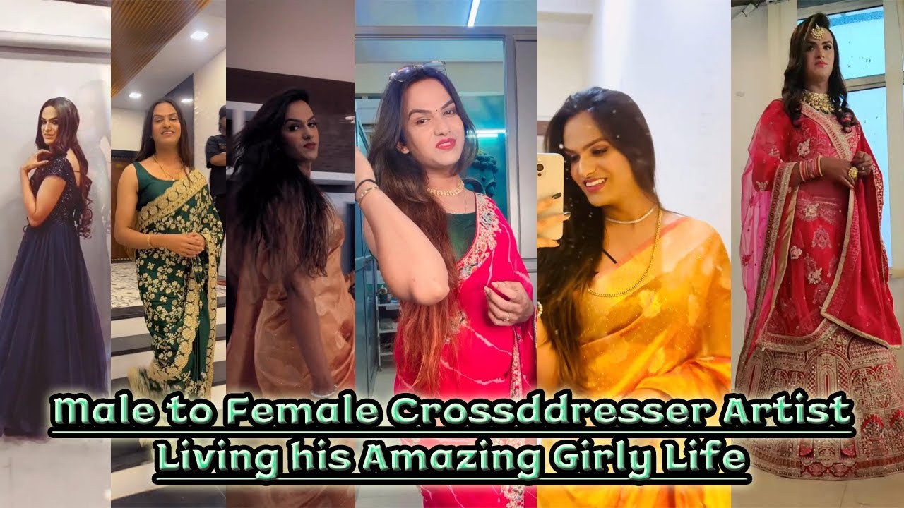 Male to Female Crossdresser Artist  Having Beautiful Girly Life