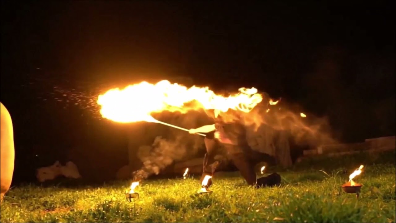 מופע לאס וגאס- מופע אש