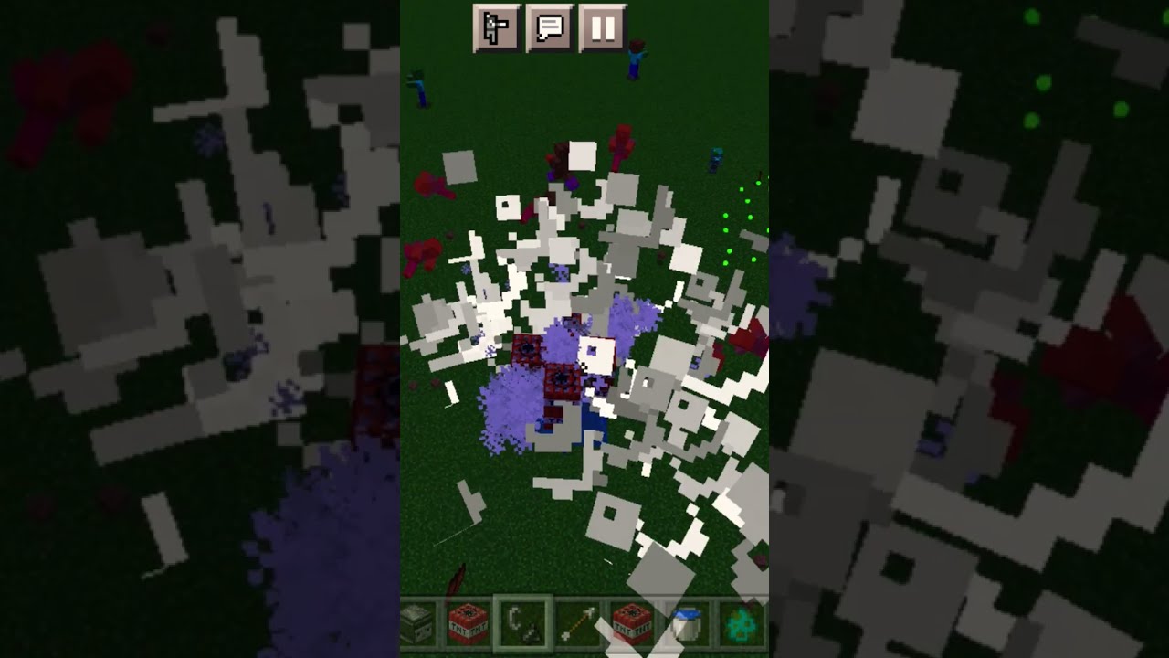 Zombie Vs Tnt Minecraftshorts Youtubeshorts Shorts