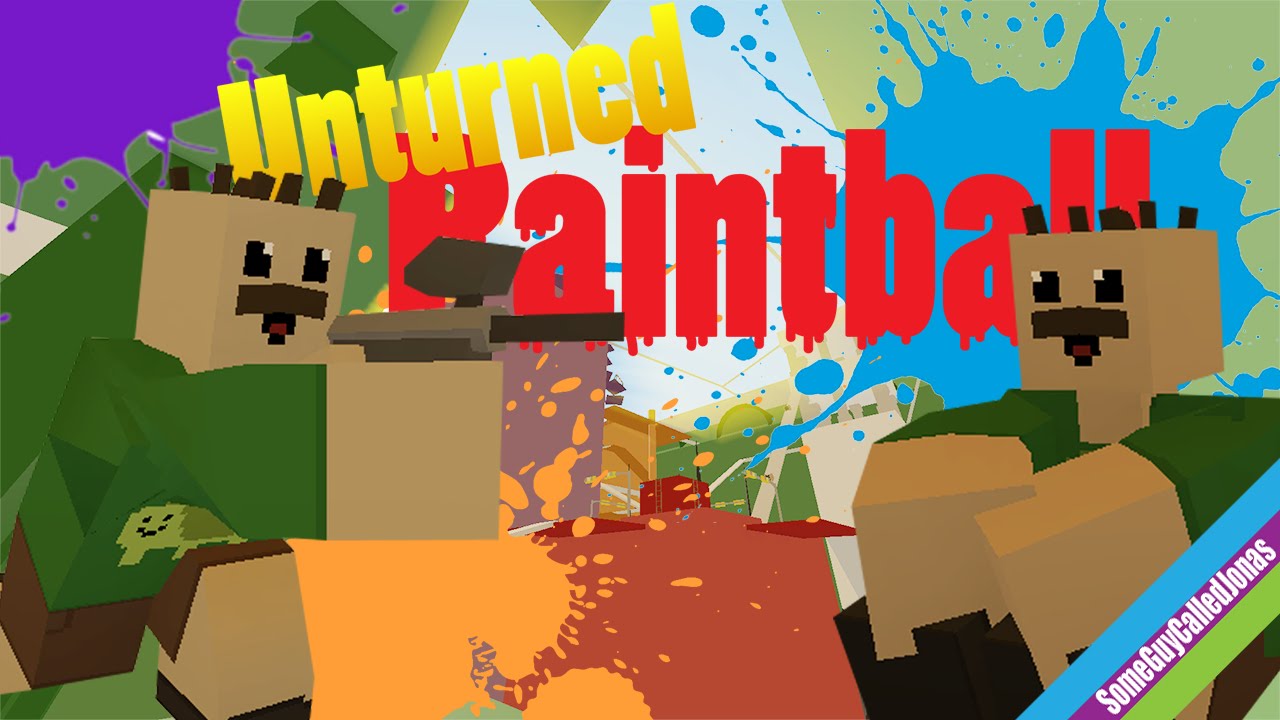 Unturned [PAINTBALL ARENA] With Data3anshow WERE THE PAINTBALL KINGS