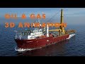 Offshore Oil & Gas 3D Animation - Subsea Pipeline Maintenance