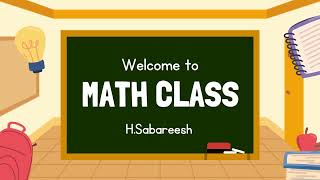Introduction Video of My Channel | Math Saba | #mathstricks #learning #maths 