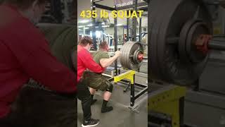 435 LB SQUAT 💪💪💪