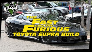 Fast Five | Toyota Supra | GTA V Car Build Tutorial (JESTER CLASSIC)