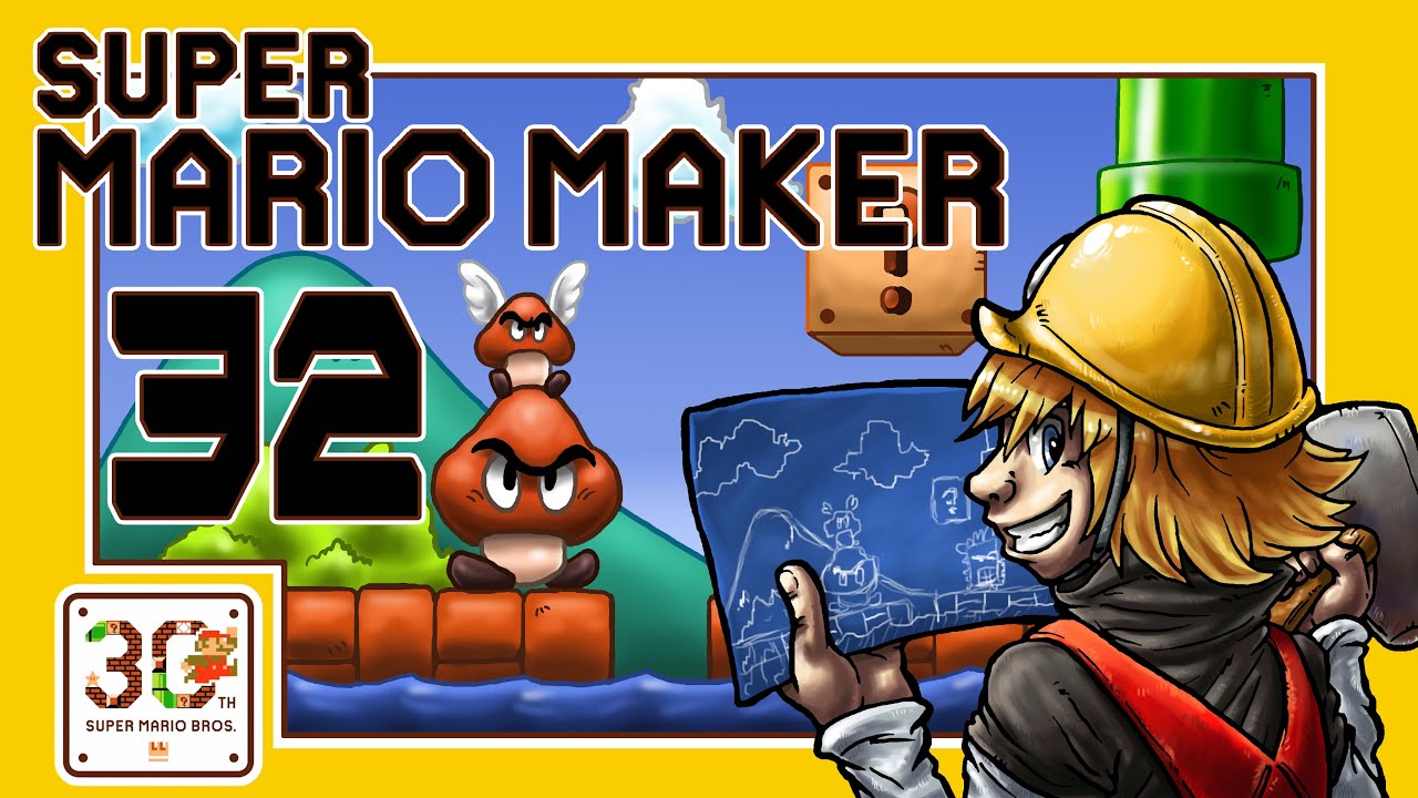 Let's Play Super Mario Maker [German][Blind][#32] - Vorsicht beim Timer ...
