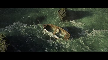 Boat & Waterfall Simulation | Personal Video