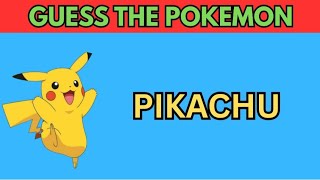🔥 Ultimate Pokémon Quiz Challenge | Only True Fans Can Score 100%! ⚡🎮 screenshot 5