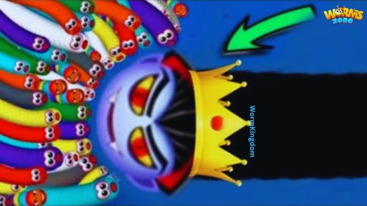 "WormsZone.io: Epic Giant Snake Domination – #1 Top Player Gameplay!"