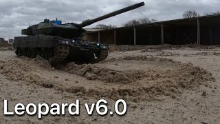 Heng Long V6.0 tk-6.0 Leopard 2A6 Suspension Test RC Tank Wealth