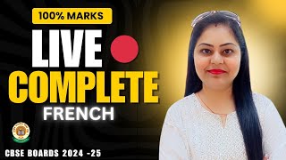 Final French Revision 🔴 Tips and Tricks 95+ Score Class 10 Cbse 2024-25 French by Nidhi Malhotra
