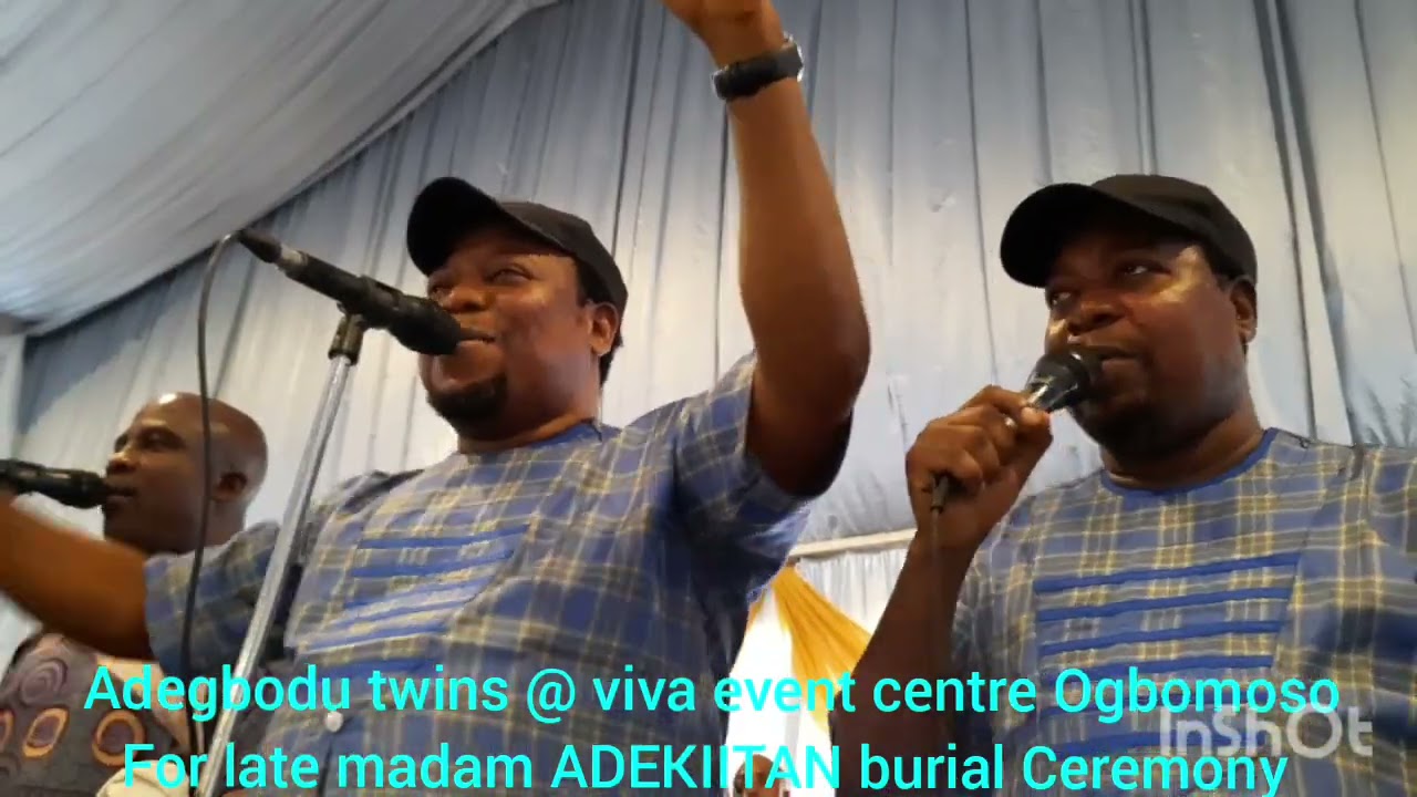 Adegbodu twins@Ogbomoso For late madam ADEKIITAN burial Ceremony