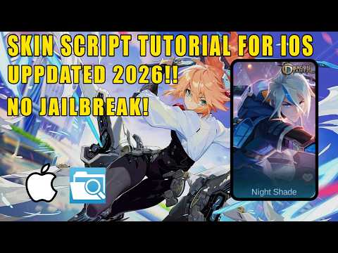 Tutorial MLBB Skin Script FOR IOS NO JAILBREAK 2026