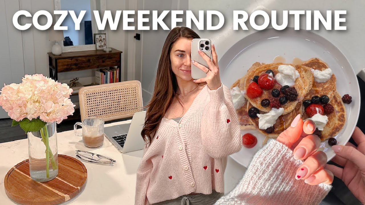 Уютные выходные для одинокой девушки дома 🏠: перезагрузка квартиры, протеиновые блинчики, уход за...